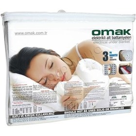 Resim Omak 90x150 Cm Tek Kişilik Elektirikli Elektrikli Battaniye 