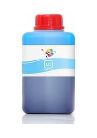 Resim QC HP Designjet Z3200PS 24 Inch Uyumlu Yazıcı Mürekkebi 500ml LC Light Cyan Açık Mavi Pigment 