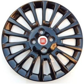 Resim 15 İnç Fiat Fiorino Jant Kapağı Siyah /5110syh/ 