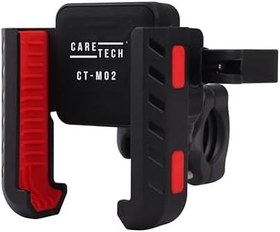 Resim CT-M02 Telefon Tutucu Tek Elle Kilitleme Klipsli Gidon Ayna Montaj Motosiklet Su geçirmez Üniversal 