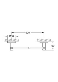 Resim Grohe Essentials Havluluk - 40366al1 Diğer 