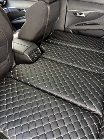 Resim Shop-set 80x135 Cm - Oto Arka Koltuk Yatağı - Siyah Taytüyü Kumaş 