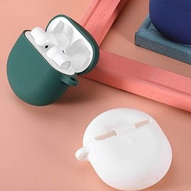 Resim Auleset Düşmeyi Önleyici Yıkanabilir Toz Geçirmez Silikon Kulaklık OnePlus Buds ile Uyumlu - Açık Mor 