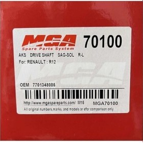 Resim Aks Komple R12 Toros Sağ Ya Da Sol 1 Adet 7701348085 Mga-70100 