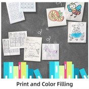 Resim Geekyou C20 Taşınabilir Bluetooth Termal Etiket Yazıcı - 6 Rulo Kağıt + 5 Renkli Kalem Dahil 57x25mm 