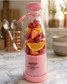 Resim Universal Taşınabilir Blender Smoothie Ve Meyve Karıştırıcı Kablosuz Kullanım 