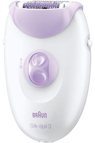 Resim STOREMAX Braun 3170 Silk-Epil 3 Kablolu Kuru Kullanım Epilatör, Beyaz 1178367 