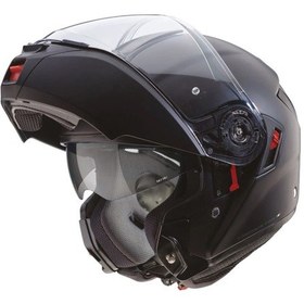 Resim Caberg Levo X Matt Black Güneş Vizörlü Çene Açılır Motosiklet Kaskı Siyah 