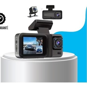 Resim 3 Kameralı Araç İçi Kayıt Cihazı 1080p Full Hd Gece Görüşlü Ve Wi-fi Bağlantılı 