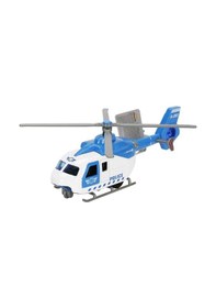 Resim Çek Bırak Metal Helikopter 20 Cm - Mavi 