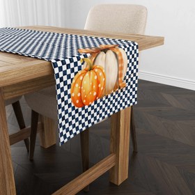 Resim Evmila Sonbahar Desenli Runner Modeli - 40x140 cm 