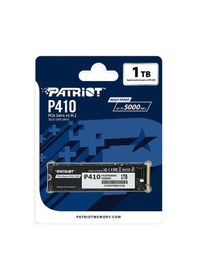 Resim Patriot 1tb P410 Pcıe Gen4 X4 Nvme 1.4 M.2 2280 R-5000 W-4500 P410p1tbm28h Ssd Disk 