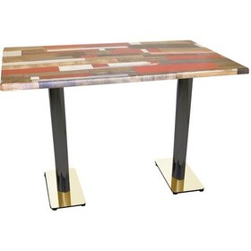 Resim Dockersmobilya Karanfil Gold Werzalit Masa (70X120) (532345200) 
