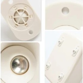 Resim Egonex Bilyeli Eşya Kaydırma Aparatı 4lü Set 