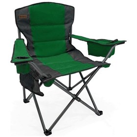 Resim Katlanır Kamp Piknik Sandalyesi - Madfox Echo - Bardaklıklı - Yeşil - 547288 - Taşıma Çantalı Çok Renkli 