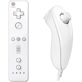 Resim Nintendo Wii Remote + Nunchuck Controller Motion Plus Özellikli 