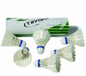 Resim BT-22 6lı Badminton Topu Kaz Tüyü 