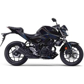 Resim Yamaha Mt-25 2014-2018 Şeritli Mavi-siyah Sticker Set Çok Renkli 