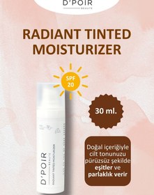 Resim D'poir beaute - radiant tinted moisturizer - parlaklık veren renkli nemlendirici - 30 ml 
