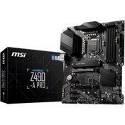 Resim MSI Z490-a Pro 1200p Hdmi Dp Usb3.2 (10.nesil Cpu) 