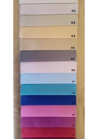 Resim As Perde Saten Blackout Karartma Fon Perde Çok Renkli 