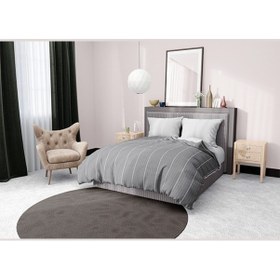 Resim Fialka Soft Touch Nevresim Takımı Melanj Argento Lotus Çift Kişilik Çok Renkli 