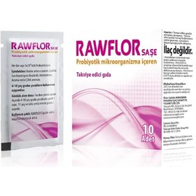 Resim Rawflor Probiyotik 10 Saşe 