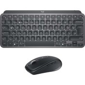 Resim Logitech MX Keys Mini Kablosuz Klavye ve Mouse Set 