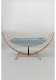 Resim Babycom Babycom Gondol Ahşap Sallanır Hamak Beşik 