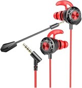 Resim Qedii Rampage Rm-k36 Proud 3,5mm Gaming Kırmızı Kulak Içi Mikrofonlu Kulaklık, Standart 