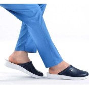 Resim Gezer Unisex Lacivert 4 Nokta Sabo Terlik 