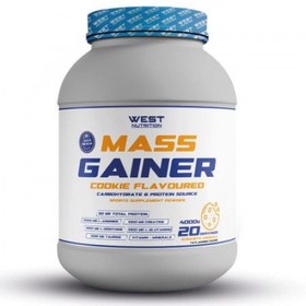 Resim West Nutrition Mass Gainer Karbonhidrat Tozu 4000 gr Kurabiye Aromalı 