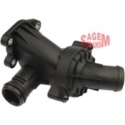 Resim SAGEM 131236 Termostat Komple Polo A1 Rapid 15-18 Ibiza 16- Toledo 13-19 Fabia 15- 1.4 TDI Cusb Cusa Cuta 