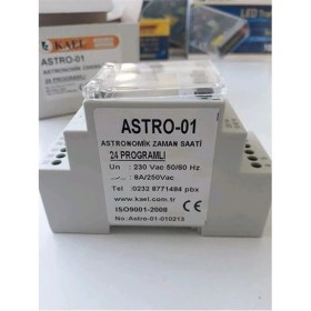 Resim Kael Astro-01 Astronomik Zaman Saati Değiştirilebilir Pil 8 A 
