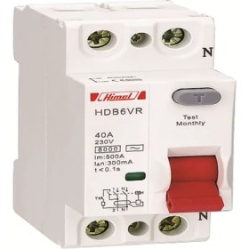 Resim Himel Kaçak Akım Koruma 2X40A 30Ma Sigorta (Hayat Koruma) Tse 