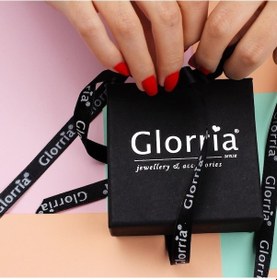 Resim Glorria Altın Ç Harfi Küpe 