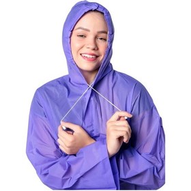 Resim Kadın Erkek Yağmurluk Kapüşonlu Çıtçıtlı Eva Mor Yağmurluk Bymmrc881r09 Mor 