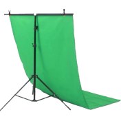 Resim Deyatech Pvc T Stand Plastik Fon Yeşil 100 x 200 cm 