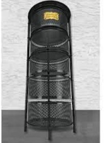 Resim Metal Çok Amaçlı 5 Katlı Patates Soğan Sepeti Sebzelik 