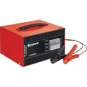 Resim Einhell Akü Şarj Cihazı CC-BC 10 E (12 V, 5-200 Ah aküler için, şarj elektroniği, çelik kasa, kablo ve kelepçe dahil)- 1050821 