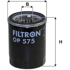 Resim Opel Combo Combi 1.4 2012-2019 Filtron Yağ Filtresi 