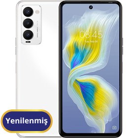 Resim Tecno Camon 18 Yenilenmiş TR Garanti | 128 GB 6 GB Beyaz 