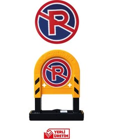 Resim 22210 Ub St Kilitli Otopark Bariyeri Katlanabilir Metal Park Bariyeri 