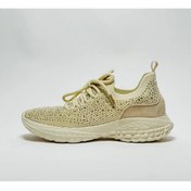 Resim Guja 24y320 Kadın Esnek Tabanlı Taşlı Triko Sneaker Spor Ayakkabı 