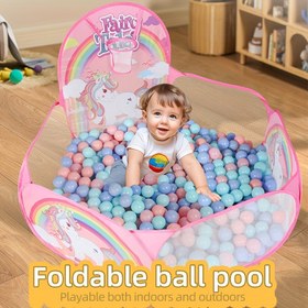 Resim Çocuklar için Çoklu Tema Olan Toplu Oyun Evi, İç ve Dış Mekan Kullanımı İçin Uygun. Katlanabilir Tasarımı ile Alan Tasarrufu Sağlar ve Depolama Kolaylaşır, Çocukların Serbestçe Oynamasına İzin Verir. Katlanabilir Ev Çitleri Oyun Evi, Gezintiler ve Piknikler İçin Uygun. Toplar Dahil Değildir. Şükran Günü, Cadılar Bayramı, Noel ve Doğum Günleri İçin Harika Bir Hediye Olarak Uygundur, Hem Erkekler Hem de Kızlar İçin Uygun. 