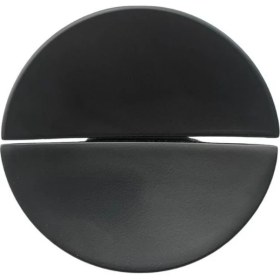 Resim System 4716 Yarım Daire Oval Kulp Siyah Renk Tek Adet 16 mm 