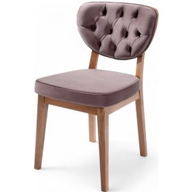 Resim Boston Sandalye - Babyface Kapuçino - Kahve Gürgen Iskelet 