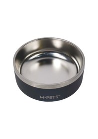 Resim 10530599 M-pets Eskımo Çift Cidarlı Mama Kabı 1.25l Black 