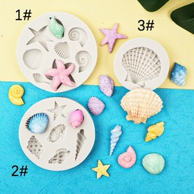 Resim 1/3 adet Okyanus Temalı Silikon Kalıplar, Kabuk Kefal Starfish Deniz Kumu Mum Kalıpları, DIY Alçı Epoksi Reçine Kalıplar, El Yapımı Reçine, Çimento, Aromaterapi Mum Kalıpları, Ev Dekorasyonu Mum Kalıpları 