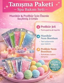 Resim DR.RAİN Tanışma Paketi 18’li Spa Pedikür Jeli & Manikür – Pedikür Nem Bombası Seti 